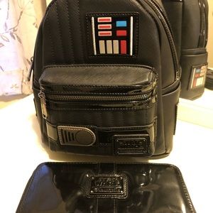 Loungefly Darth Vader backpack/wallet